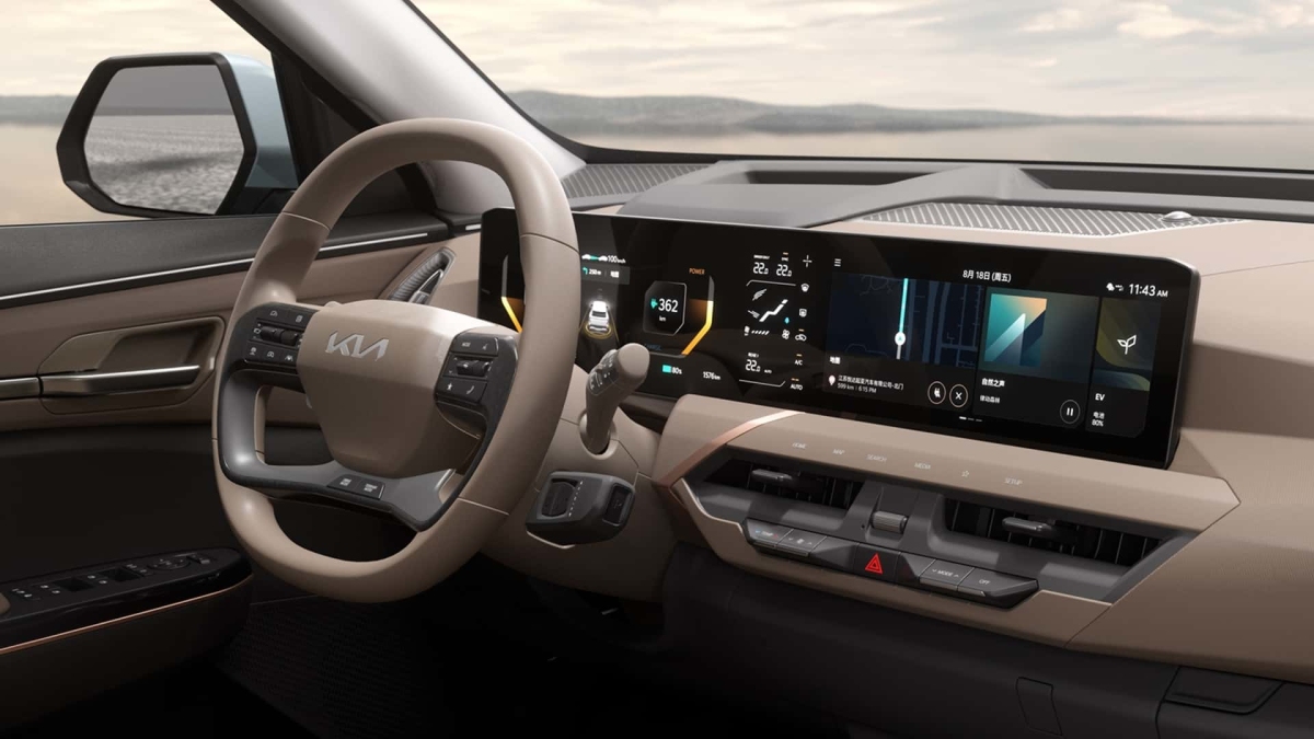 Kia EV5 bản sản xuất ra mắt - VnExpress